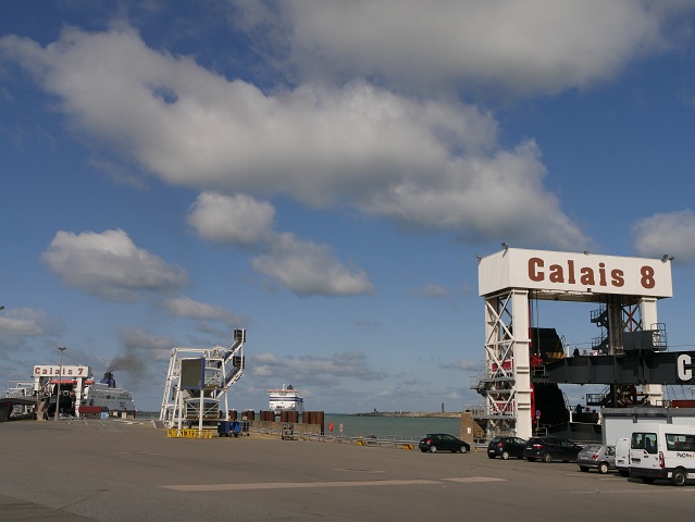 am Hafen von Calais