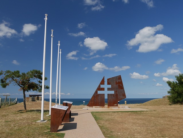 Gedenkstätte für den französischen Widerstand auf der Pointe du Roc