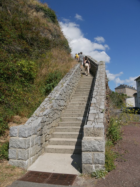 Treppe zur Haute-Ville