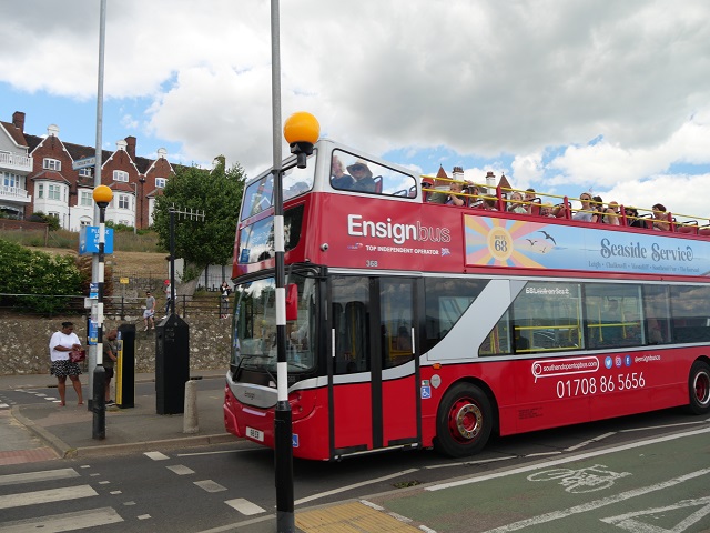 Sightseeingbus in Southend-on-Sea