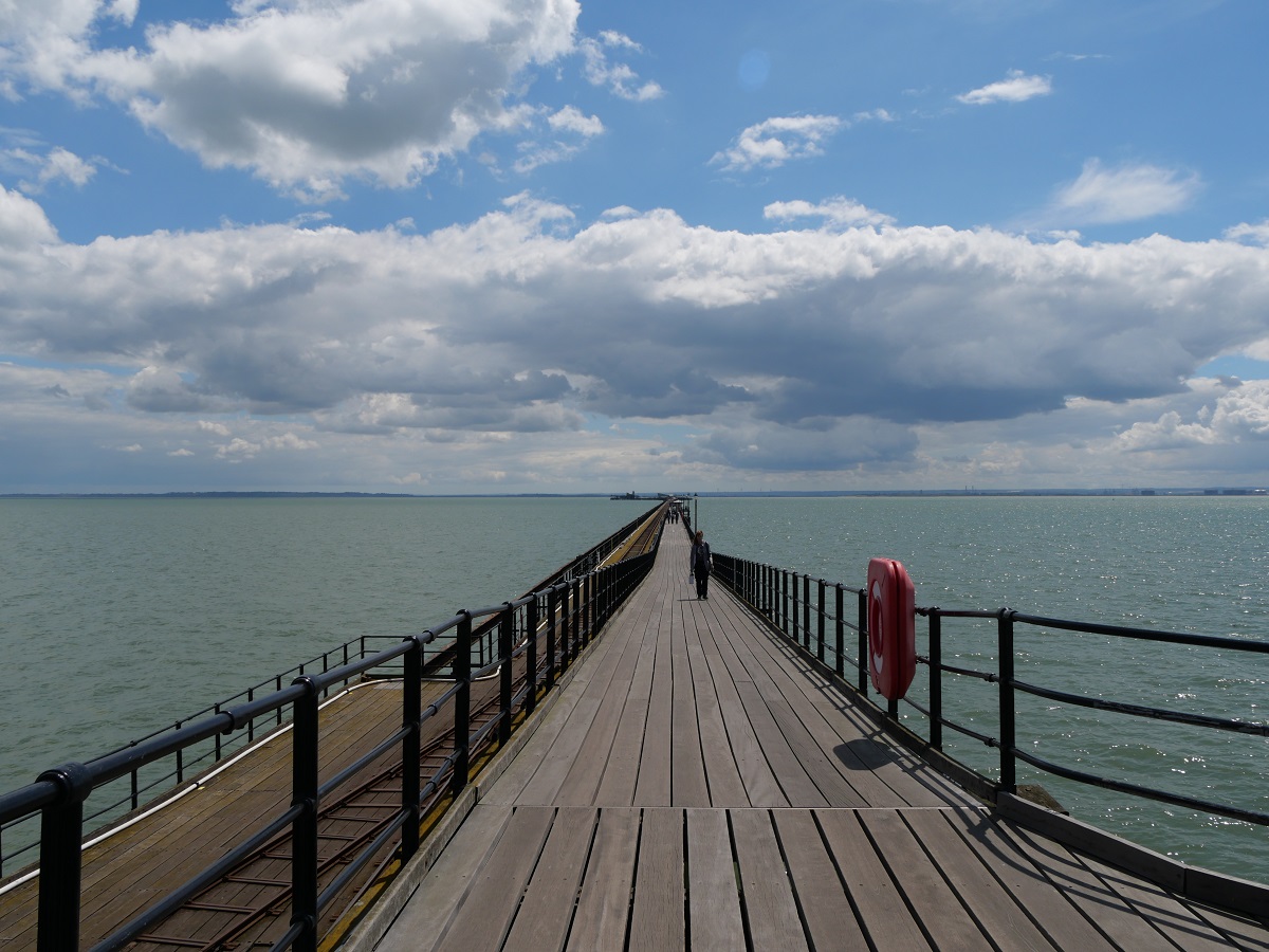 Southend-Pier - der längste Vergnügungspier der Welt