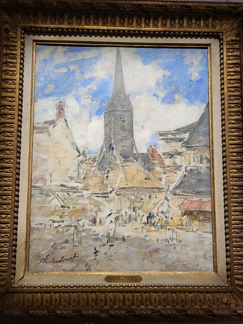 Gemälde Le Clocher Sainte-Catherine von Eugène Boudin