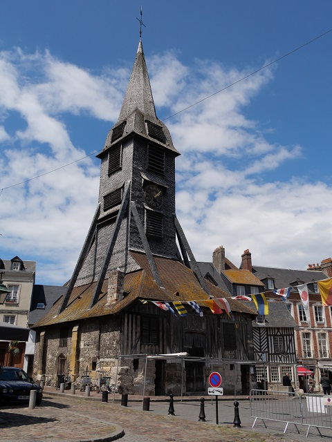 Glockenturm zur Kirche Sainte Catherine in Honfleur - Clocher