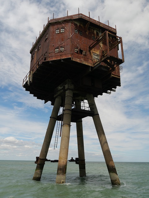 Turm des Maunsell Forts Redsands
