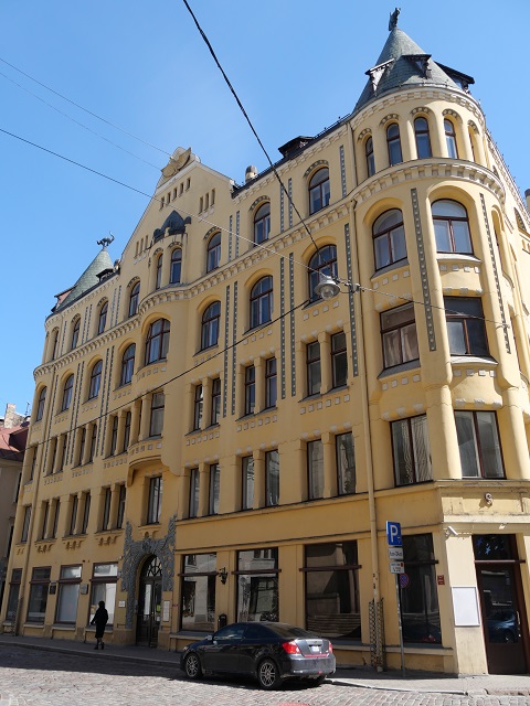 Das Katzenhaus in Riga