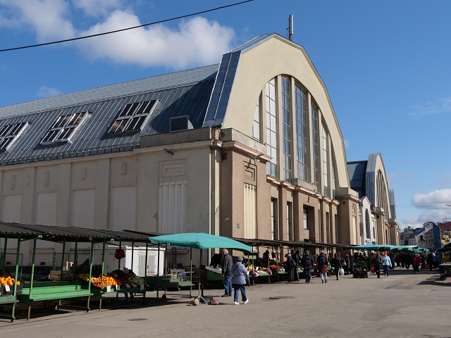 Der Zentralmarkt in Riga