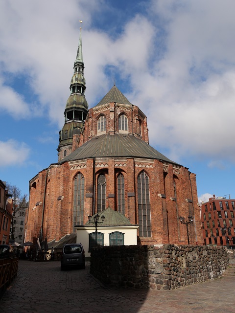 Die Petrikirche in Riga