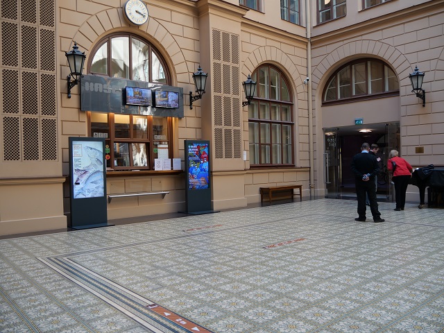 Foyer im Kunstmuseum in der Rigaer Börse