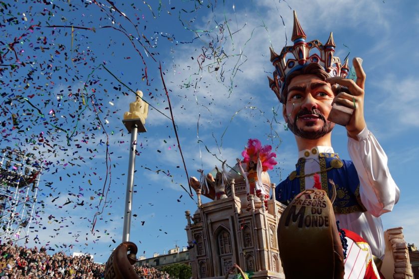 Karneval in Nizza - der Roi du Carnaval 2023