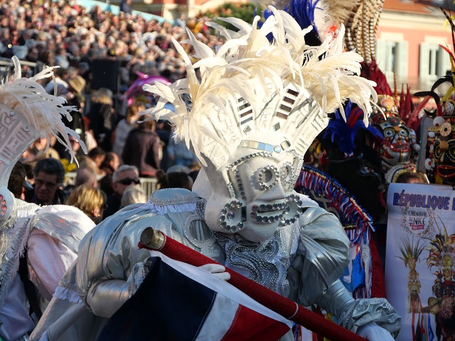 Karnevalskostüm aus der Dominikanischen Republik