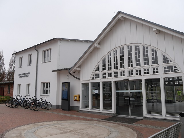 Der Kleinbahnhof in Binz auf Rügen