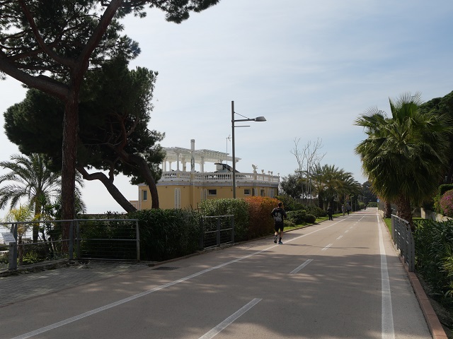 Radweg in San Remo