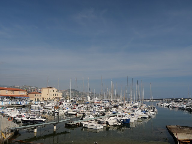 am Hafen von San Remo