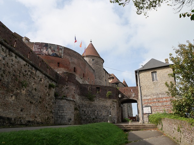 Eingang zum Château de Dieppe