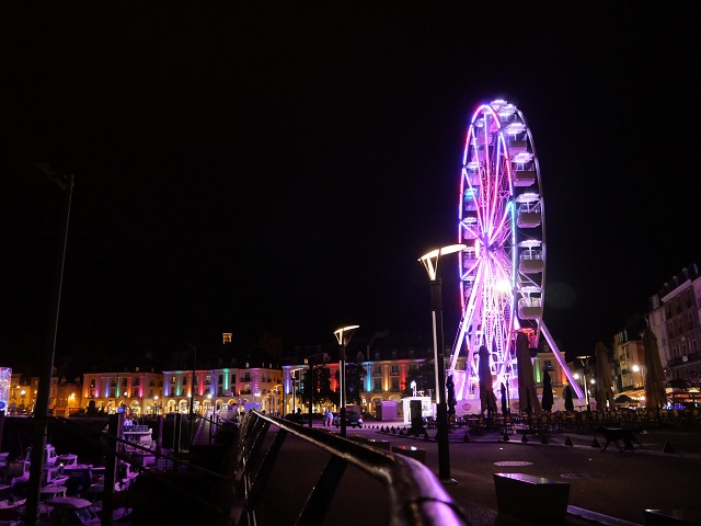 abends am Hafen von Dieppe