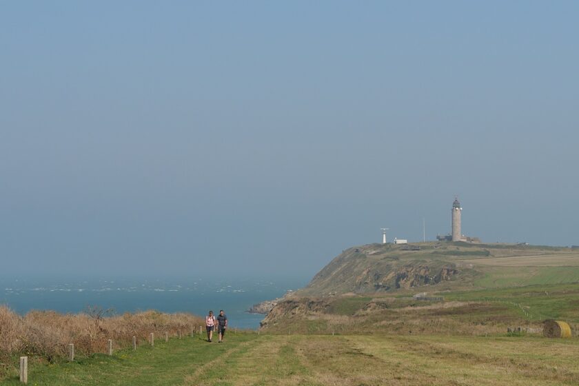 Blick vom GR120 aufs Cap Gris-Nez