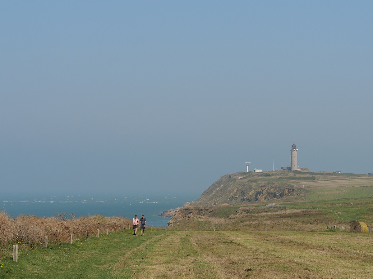 Blick vom GR120 aufs Cap Gris-Nez