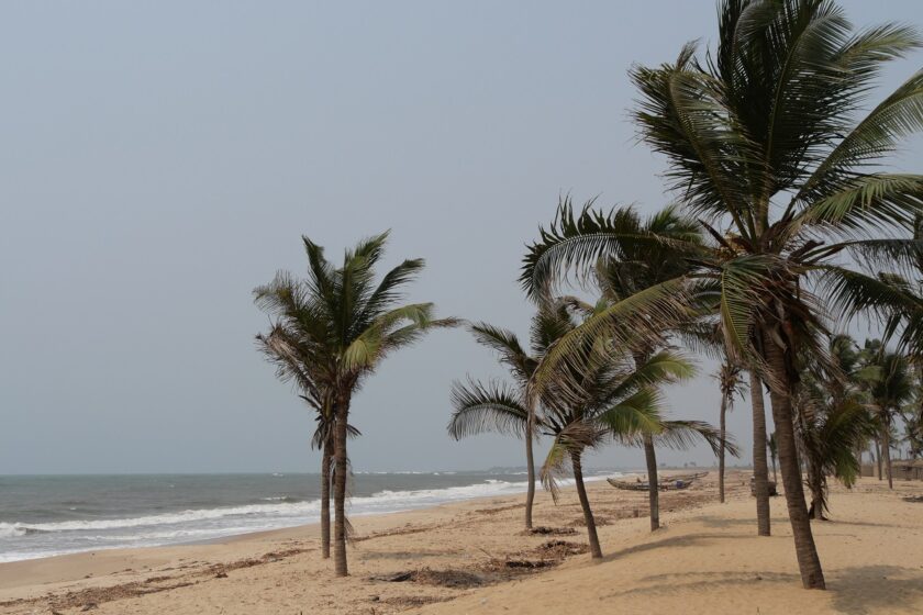 Ghana - Strand in der Volta Region