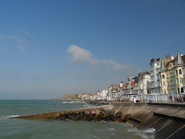 Blick auf Wimereux