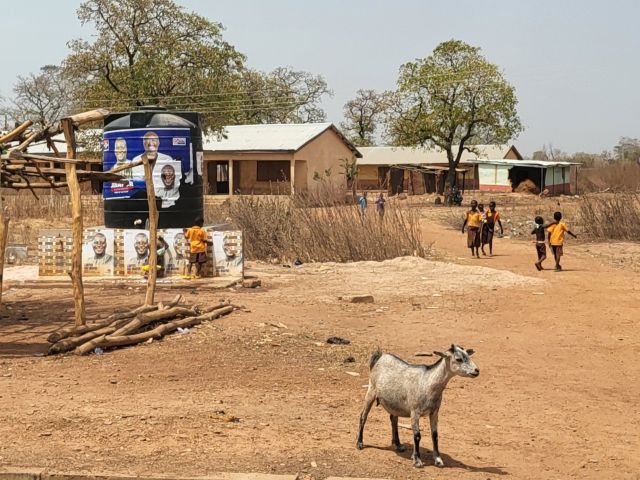 Auf dem Weg von Tamale zum Mole National Park